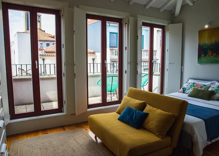 Patio Sto Ildefonso- Downtown And Front Balcony Oporto